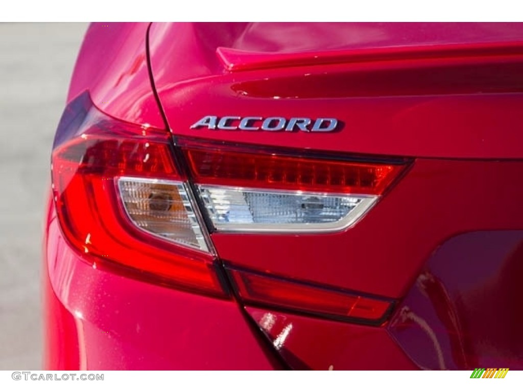 2018 Accord Sport Sedan - San Marino Red / Black photo #3