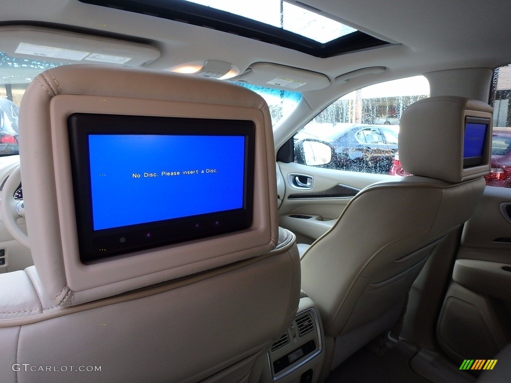 2014 QX60 3.5 AWD - Moonlight White / Wheat photo #21