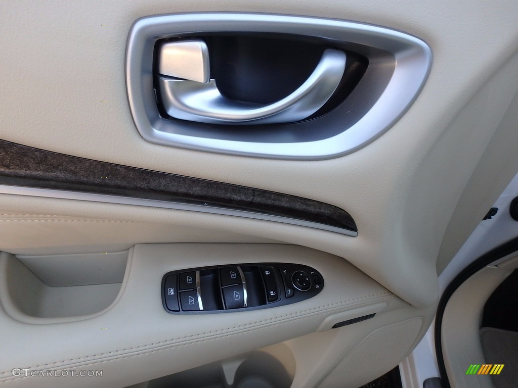2014 QX60 3.5 AWD - Moonlight White / Wheat photo #22