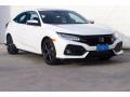 White Orchid Pearl 2018 Honda Civic Sport Touring Hatchback