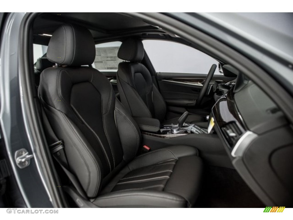 2018 5 Series 530i Sedan - Bluestone Metallic / Black photo #2