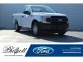 2018 Oxford White Ford F150 XL Regular Cab  photo #1