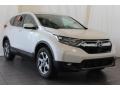 2018 White Diamond Pearl Honda CR-V EX  photo #2