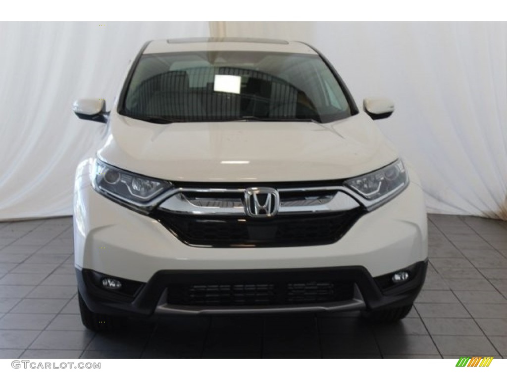 2018 CR-V EX - White Diamond Pearl / Ivory photo #4