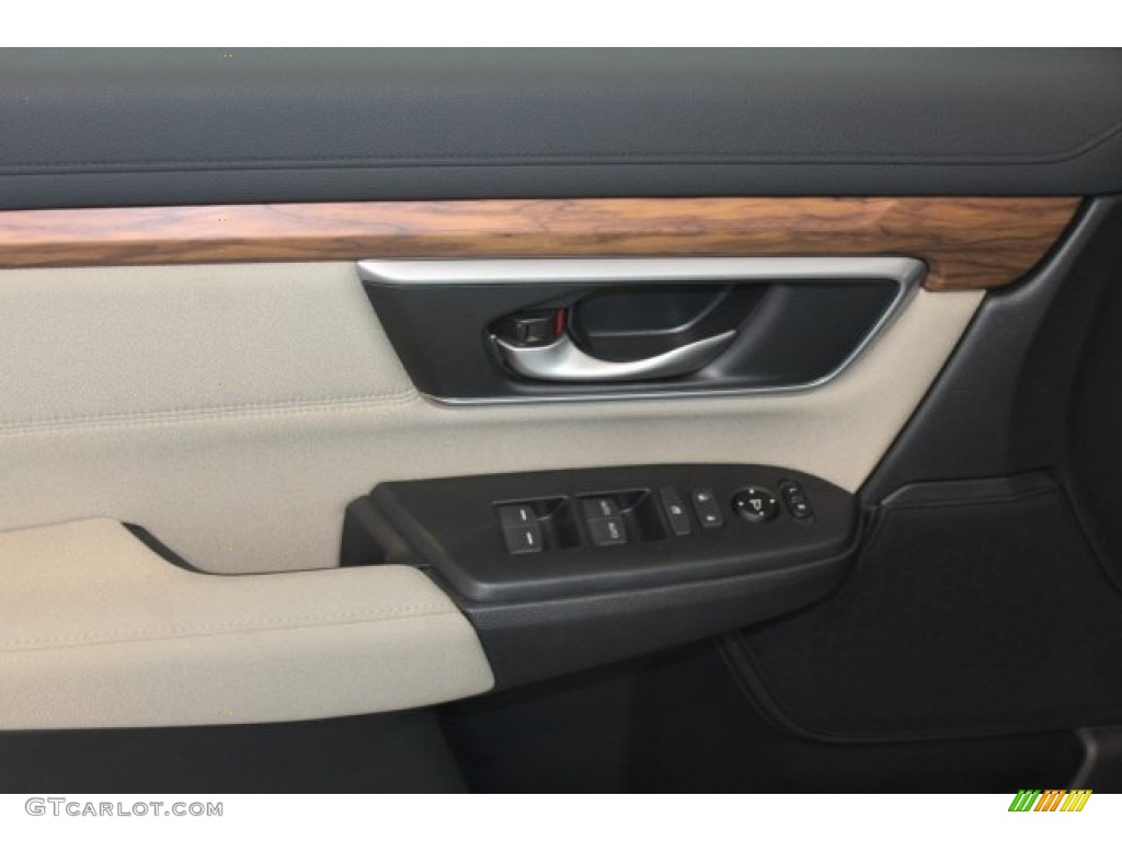 2018 CR-V EX - White Diamond Pearl / Ivory photo #7