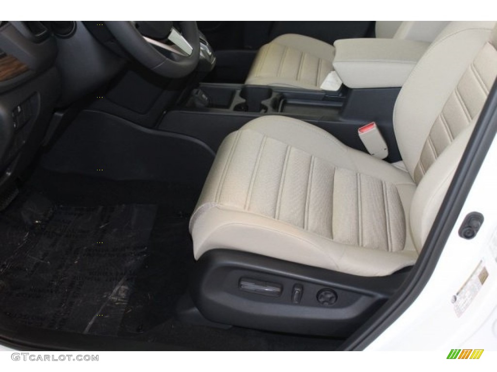 2018 CR-V EX - White Diamond Pearl / Ivory photo #9