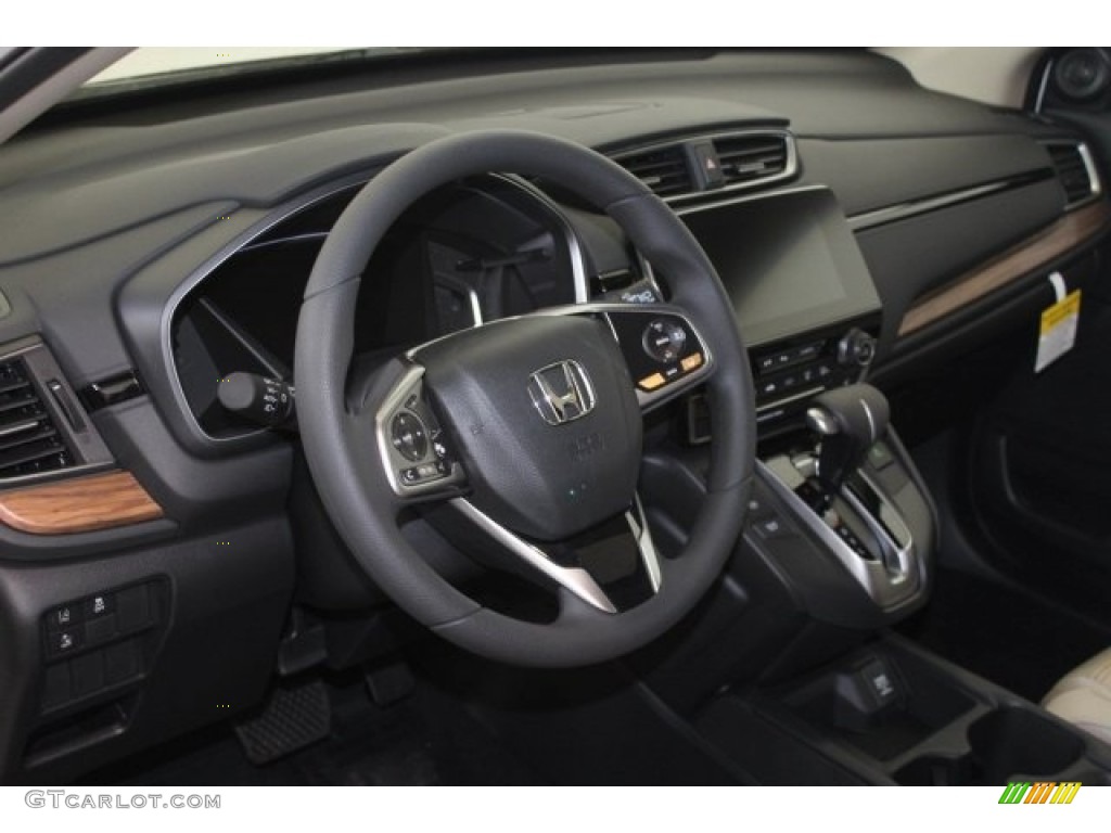 2018 CR-V EX - White Diamond Pearl / Ivory photo #10