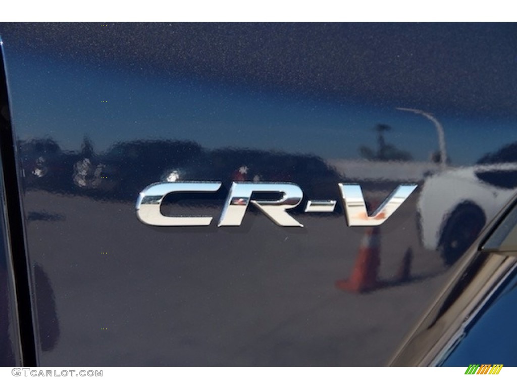 2018 CR-V LX - Obsidian Blue Pearl / Gray photo #3