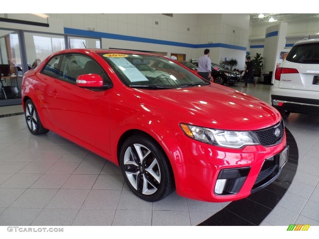 2010 Forte Koup SX - Racing Red / Black Sport photo #4