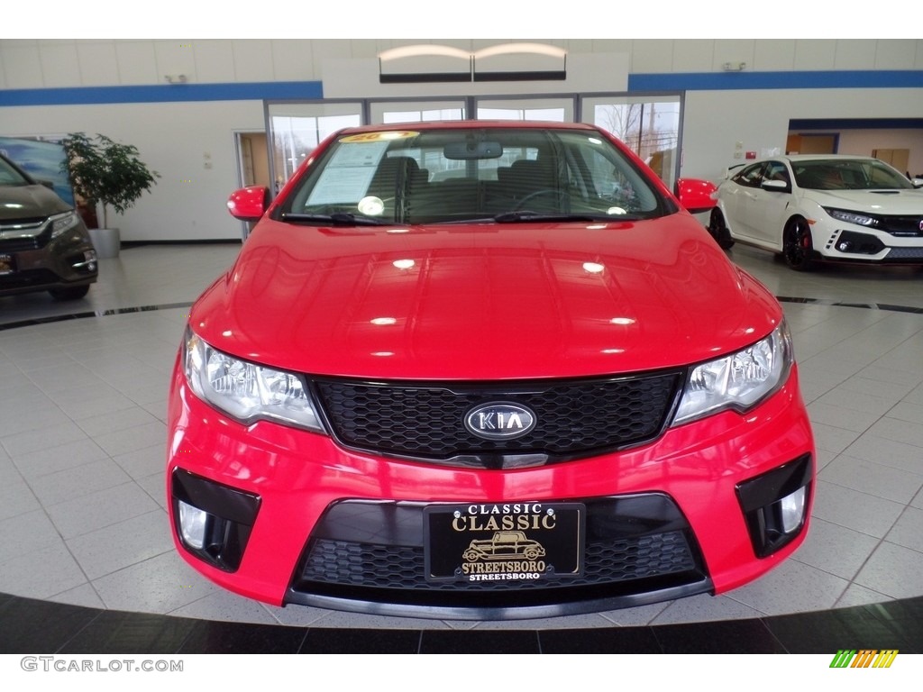 2010 Forte Koup SX - Racing Red / Black Sport photo #11