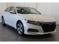2018 Platinum White Pearl Honda Accord EX-L Sedan  photo #2