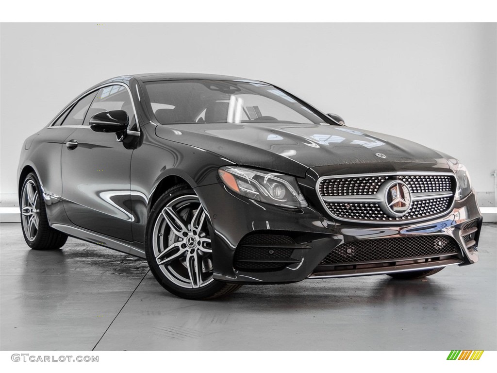 2018 E 400 Coupe - Black / Black photo #12