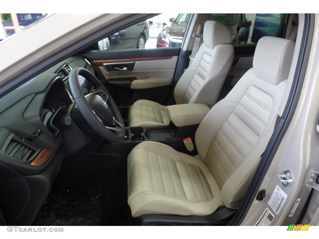 Ivory Interior 2018 Honda CR-V EX AWD Photo #124201589