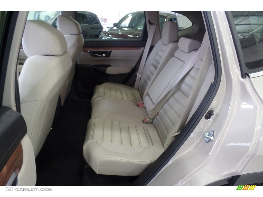Ivory Interior 2018 Honda CR-V EX AWD Photo #124201595