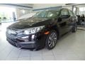 Burgundy Night Pearl 2017 Honda Civic EX Sedan