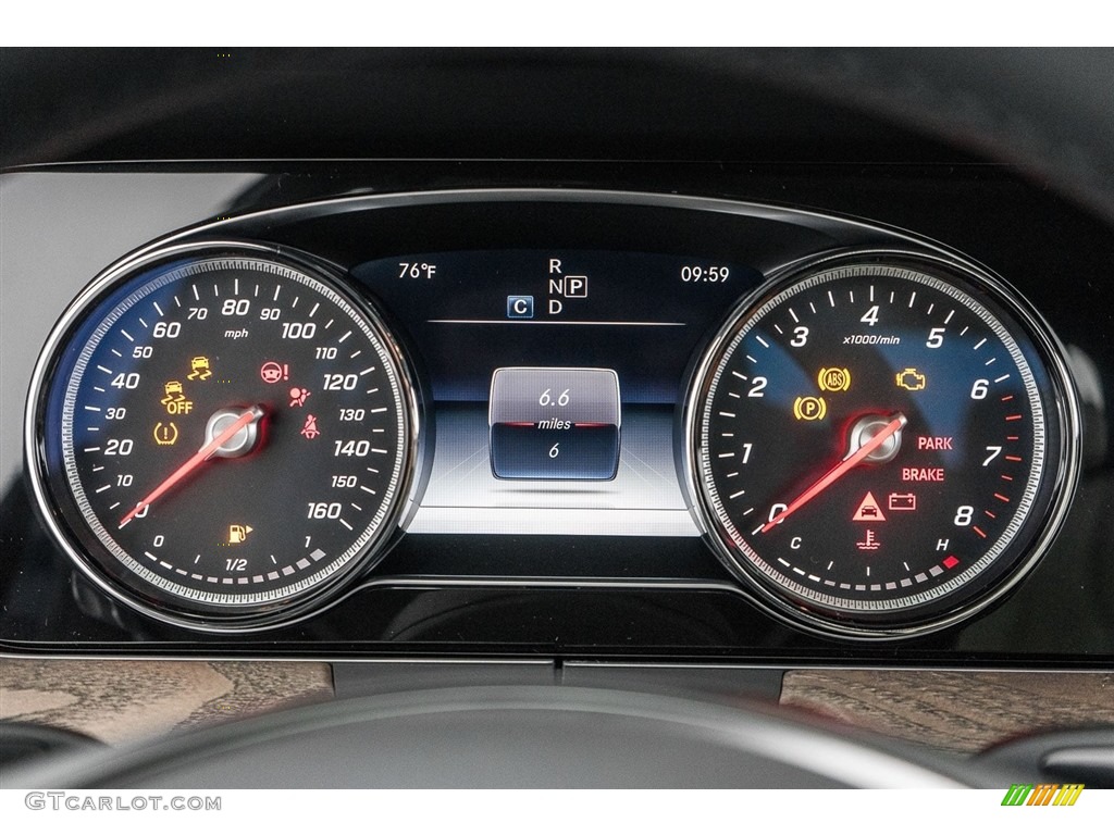 2018 E 300 Sedan - Lunar Blue Metallic / Macchiato Beige/Black photo #7