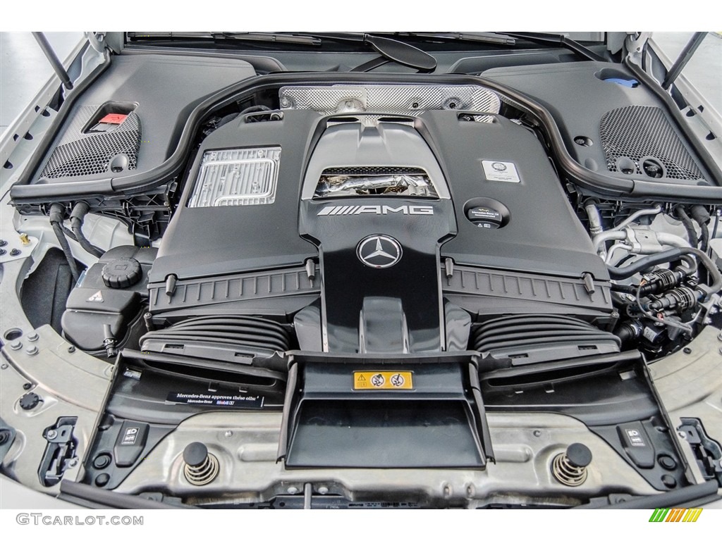 2018 Mercedes-Benz E AMG 63 S 4Matic Wagon 4.0 Liter AMG biturbo DOHC 32-Valve VVT V8 Engine Photo #124201871