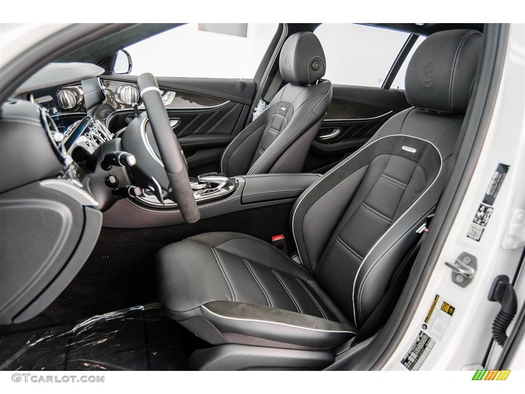 Black Interior 2018 Mercedes-Benz E AMG 63 S 4Matic Wagon Photo #124201949
