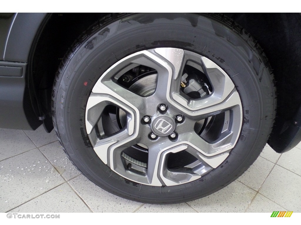 2018 CR-V EX AWD - Dark Olive Metallic / Black photo #15