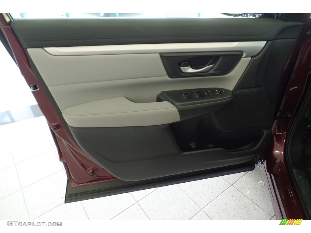 2018 CR-V LX AWD - Basque Red Pearl II / Gray photo #5