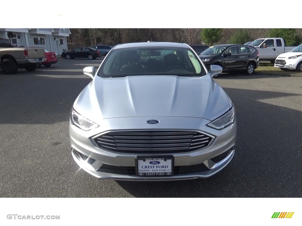 2018 Fusion SE AWD - Ingot Silver / Ebony photo #2