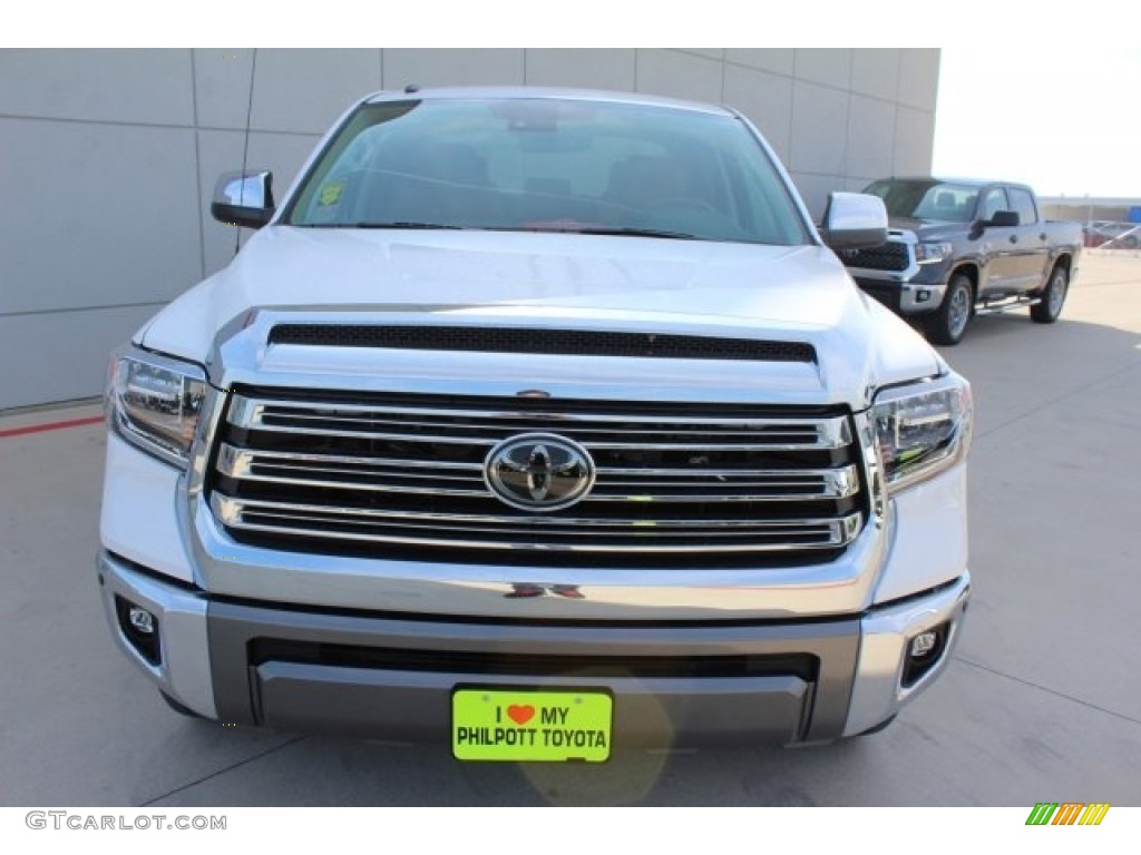 2018 Tundra 1794 Edition CrewMax 4x4 - Super White / 1794 Edition Black/Brown photo #2