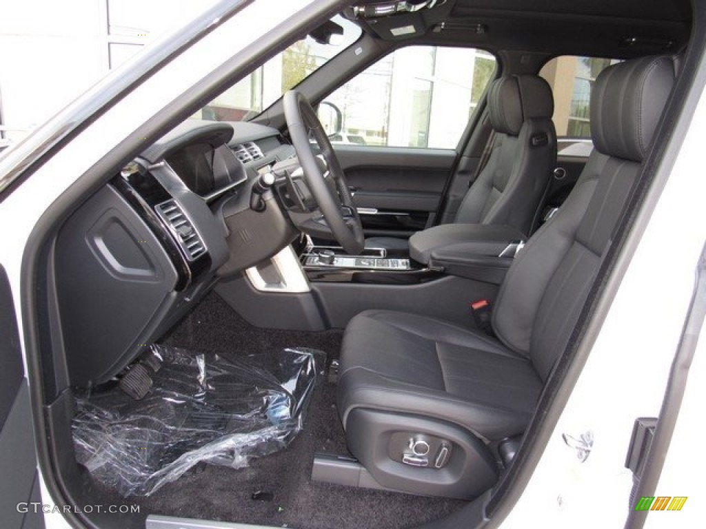 2017 Range Rover HSE - Fuji White / Ebony/Ebony photo #3