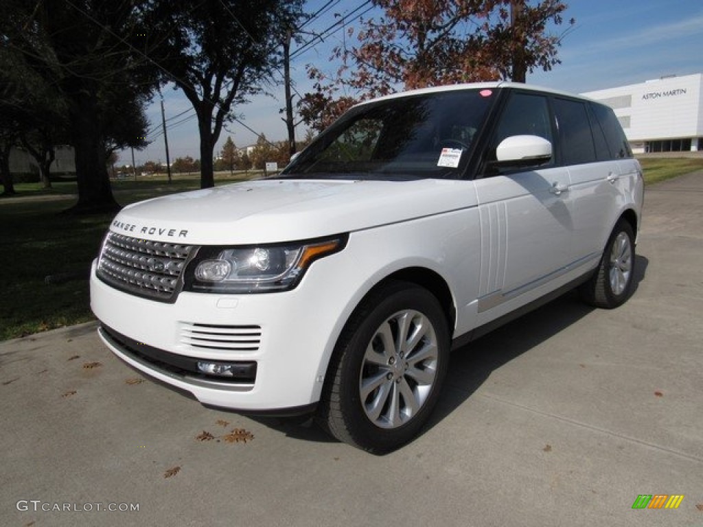 2017 Range Rover HSE - Fuji White / Ebony/Ebony photo #10