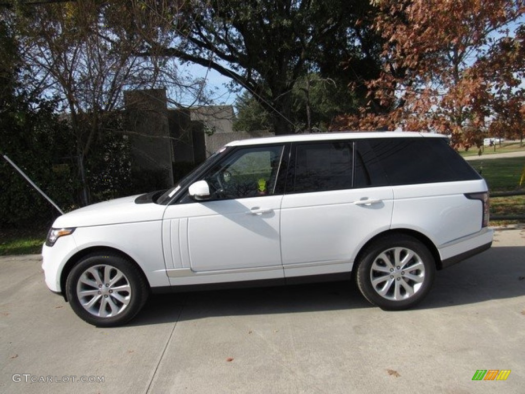 2017 Range Rover HSE - Fuji White / Ebony/Ebony photo #11