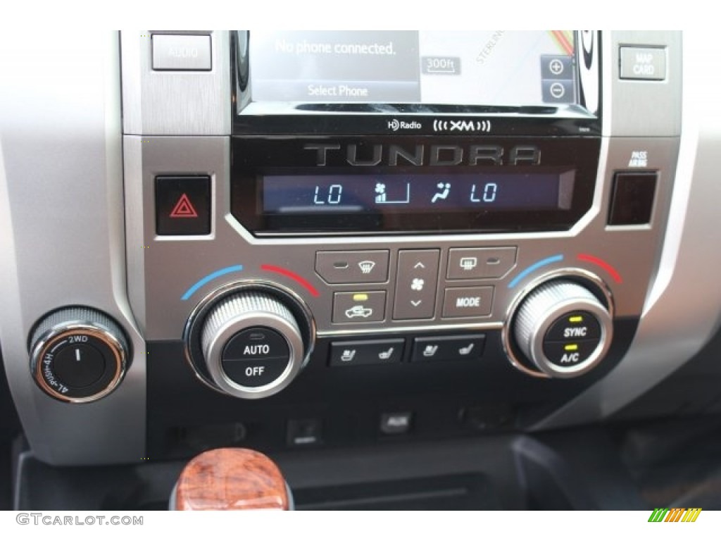 2018 Toyota Tundra 1794 Edition CrewMax 4x4 Controls Photo #124203504