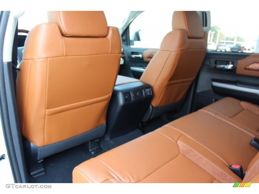 1794 Edition Black/Brown Interior 2018 Toyota Tundra 1794 Edition CrewMax 4x4 Photo #124203770