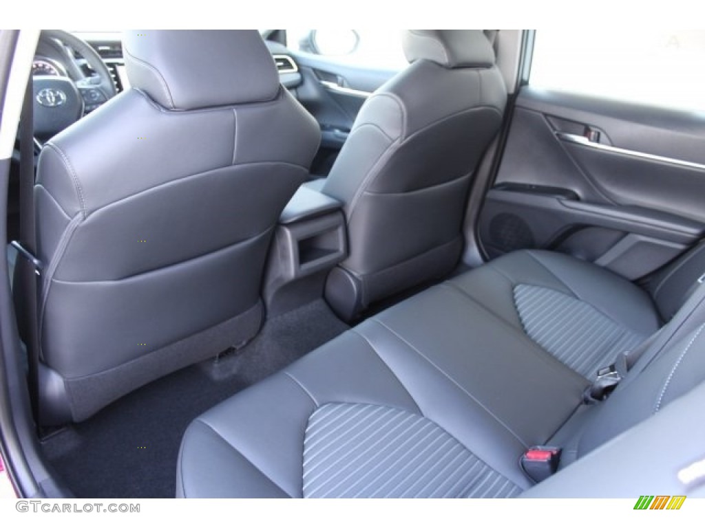 2018 Camry SE - Ruby Flare Pearl / Black photo #24