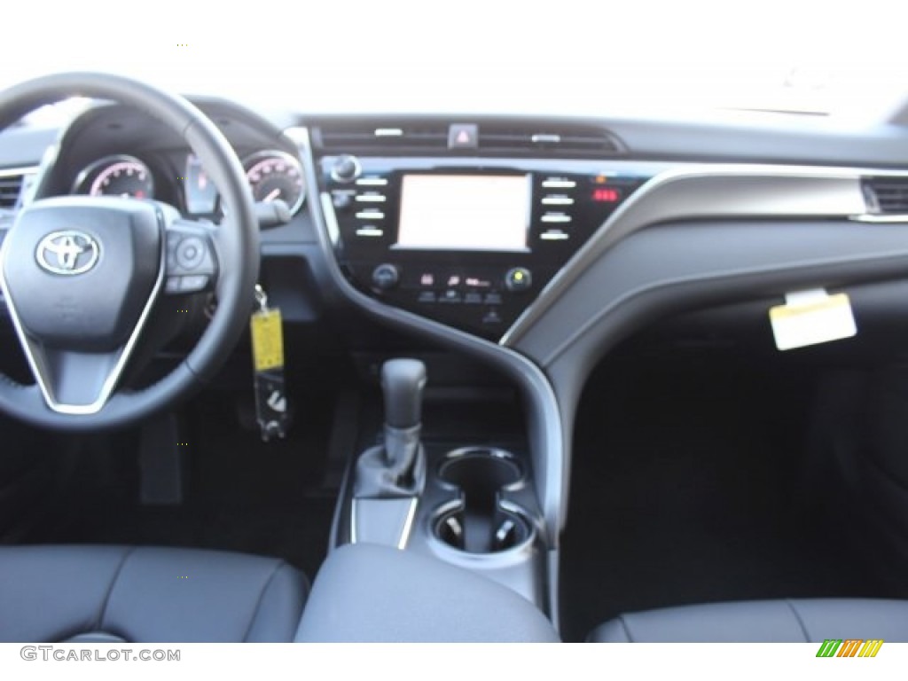 2018 Camry SE - Ruby Flare Pearl / Black photo #26