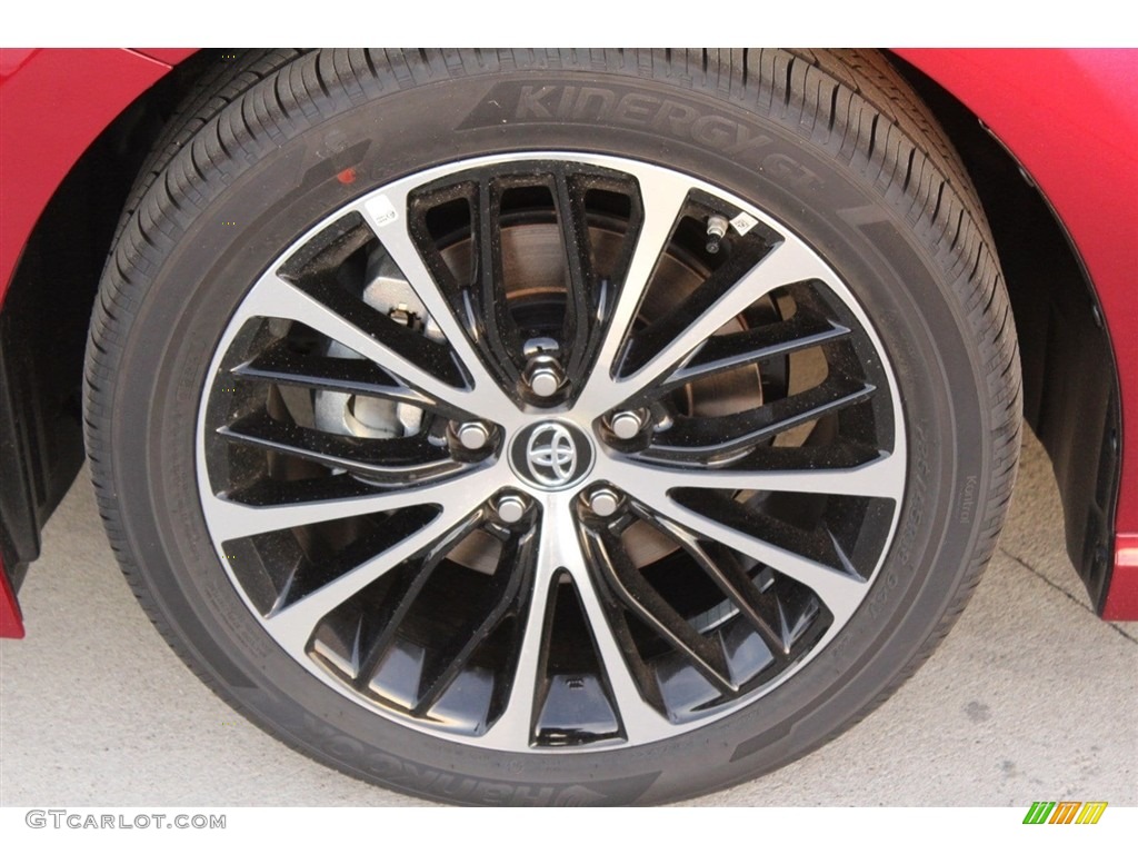 2018 Camry SE - Ruby Flare Pearl / Black photo #4