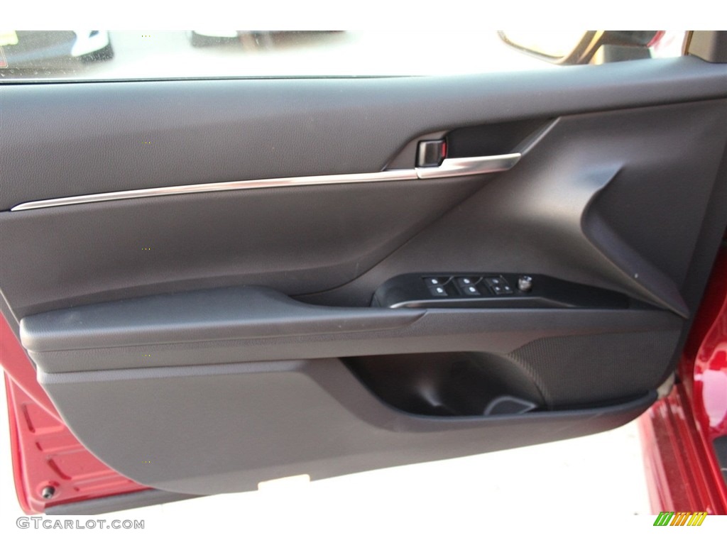2018 Camry SE - Ruby Flare Pearl / Black photo #8