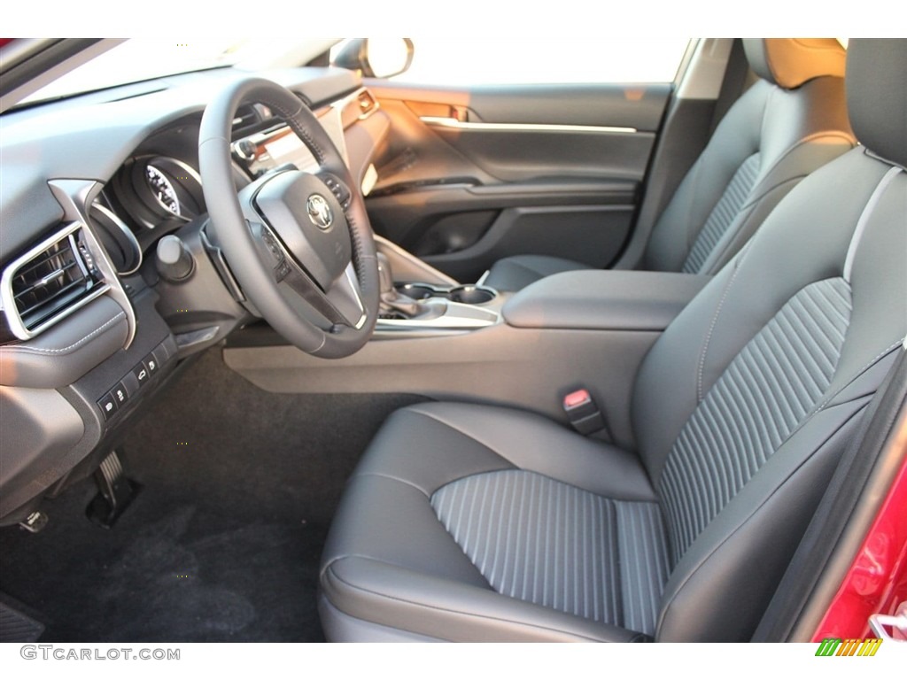 2018 Camry SE - Ruby Flare Pearl / Black photo #11
