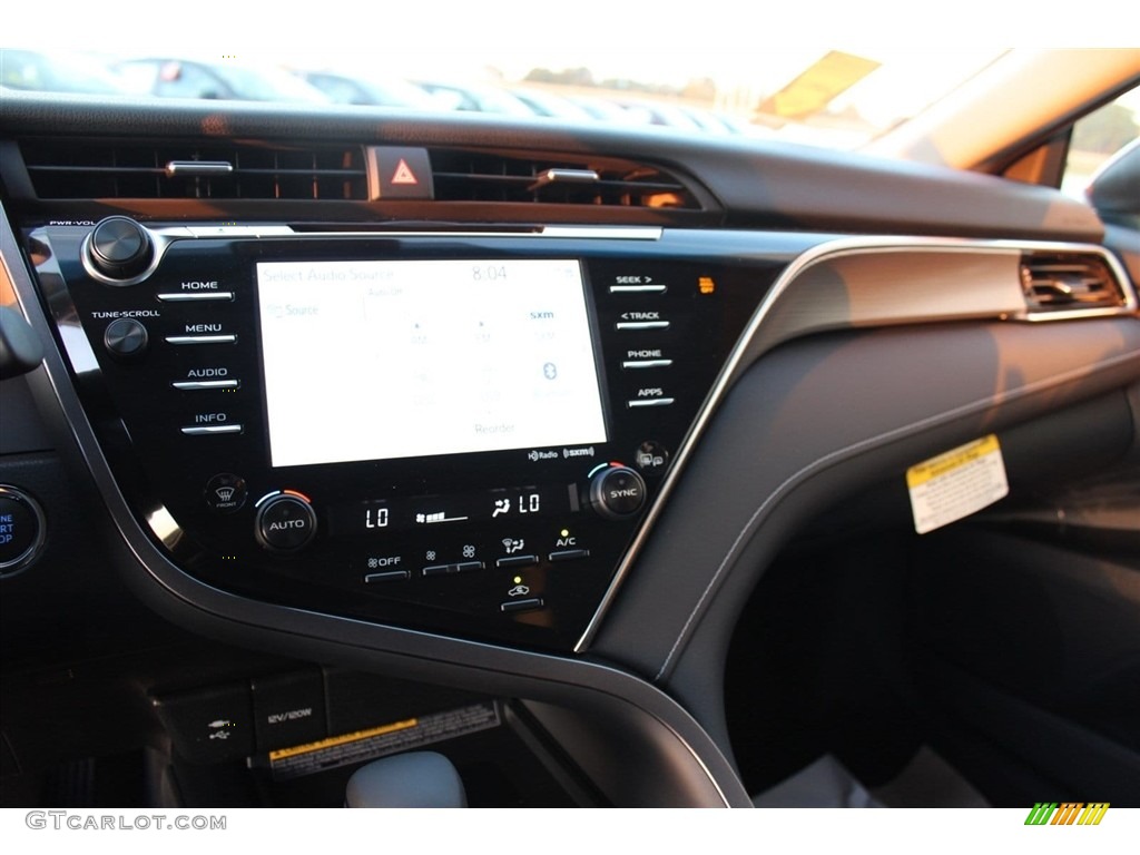 2018 Camry SE - Ruby Flare Pearl / Black photo #12