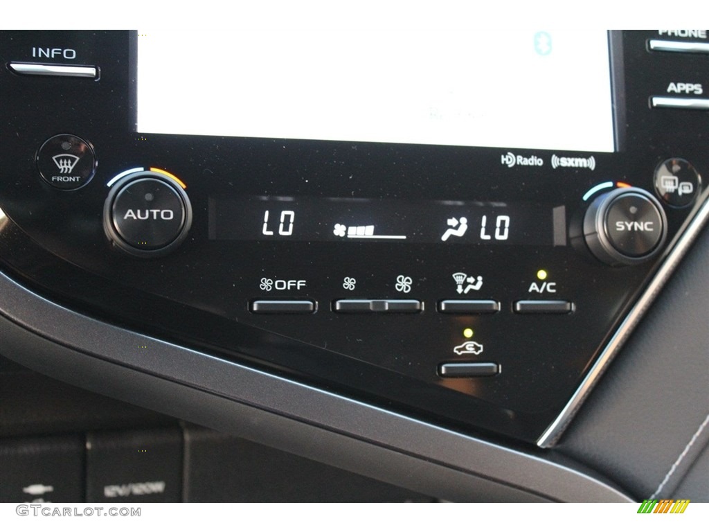 2018 Camry SE - Ruby Flare Pearl / Black photo #14