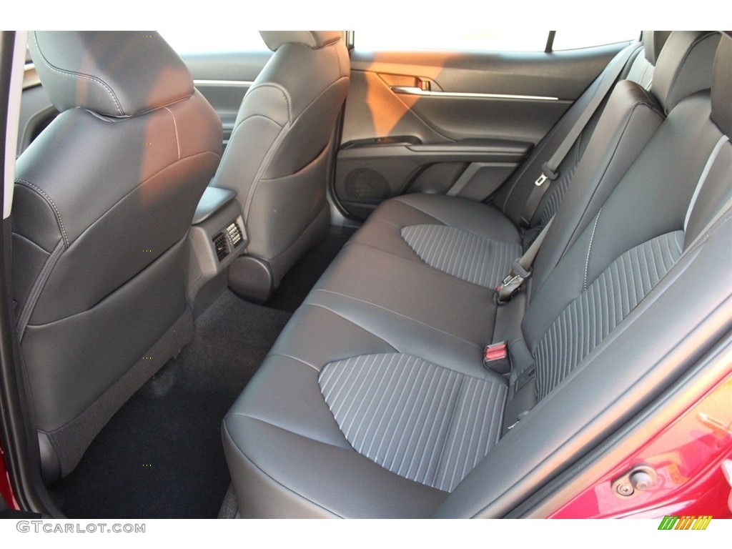 2018 Camry SE - Ruby Flare Pearl / Black photo #25