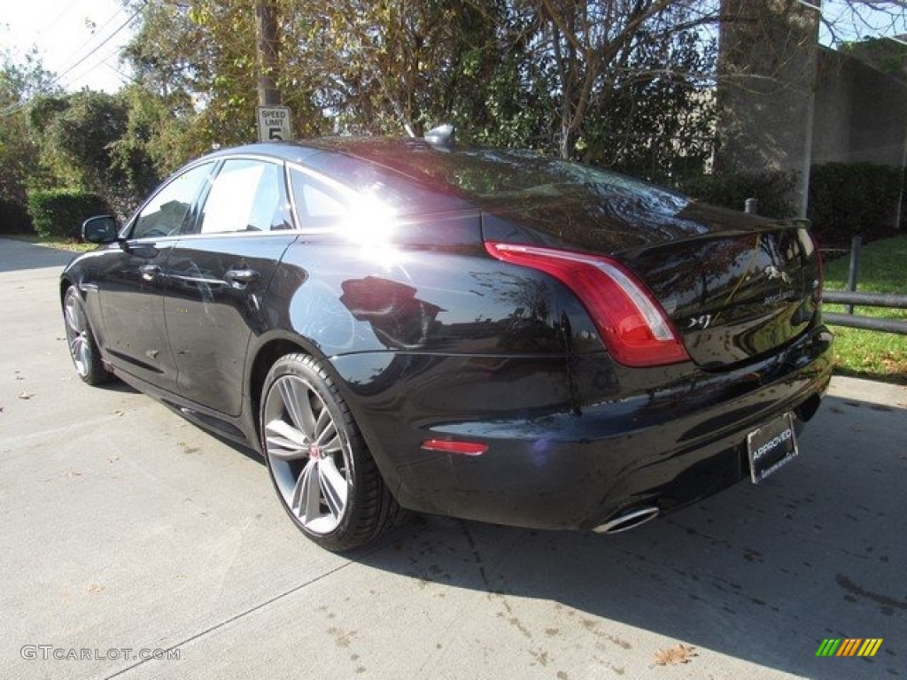 2016 XJ Supercharged - Ebony Black / Jet/Jet photo #2