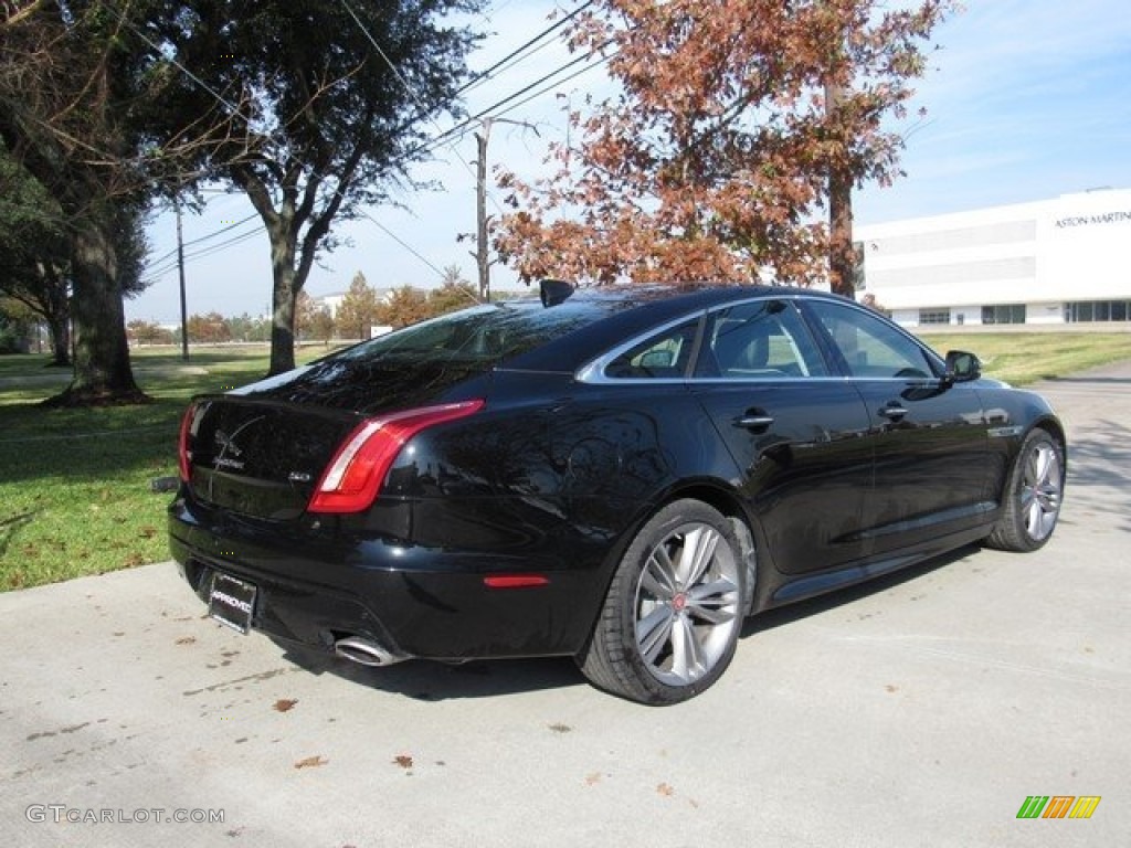 2016 XJ Supercharged - Ebony Black / Jet/Jet photo #6