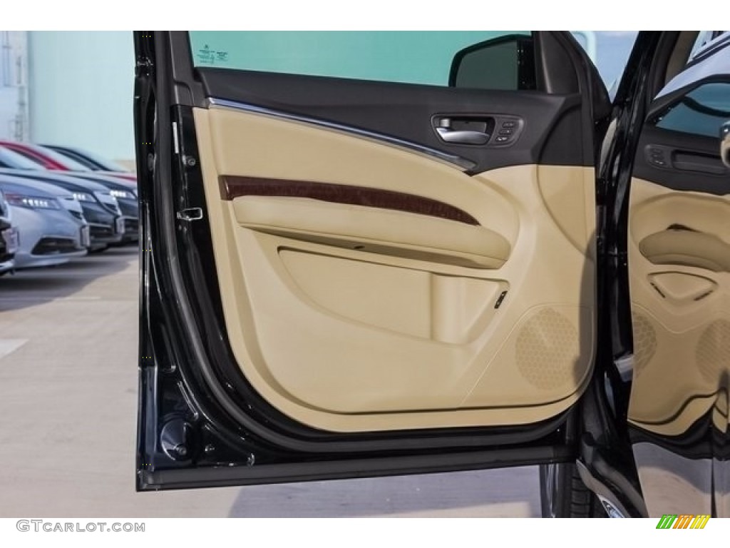 2018 Acura MDX Standard MDX Model Parchment Door Panel Photo #124205654