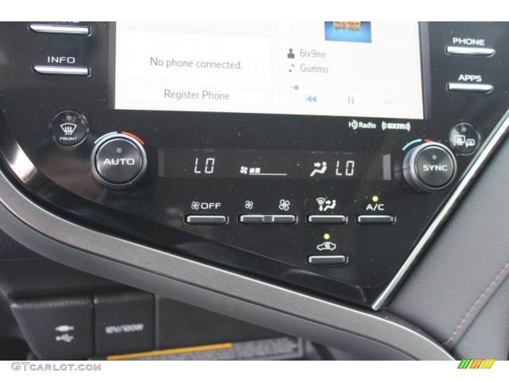 2018 Camry XLE V6 - Ruby Flare Pearl / Black photo #14