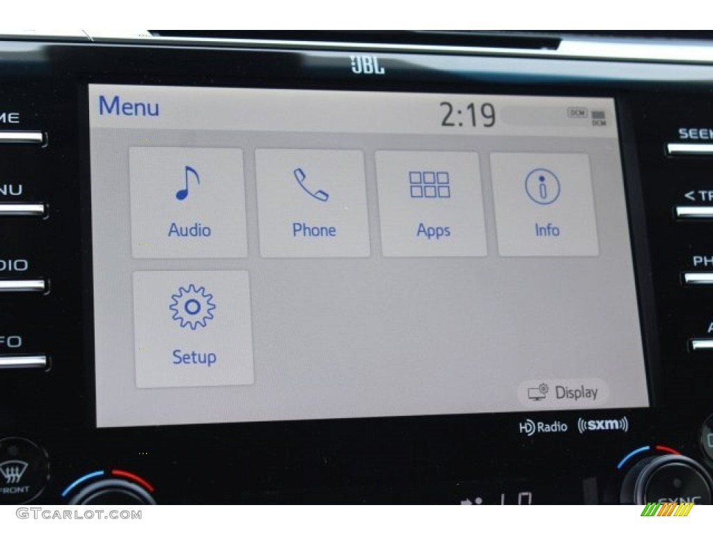 2018 Camry XLE V6 - Ruby Flare Pearl / Black photo #17