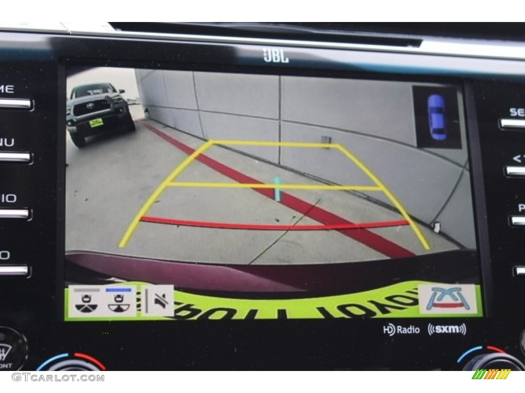 2018 Camry XLE V6 - Ruby Flare Pearl / Black photo #19