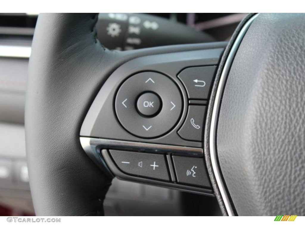 2018 Camry XLE V6 - Ruby Flare Pearl / Black photo #22