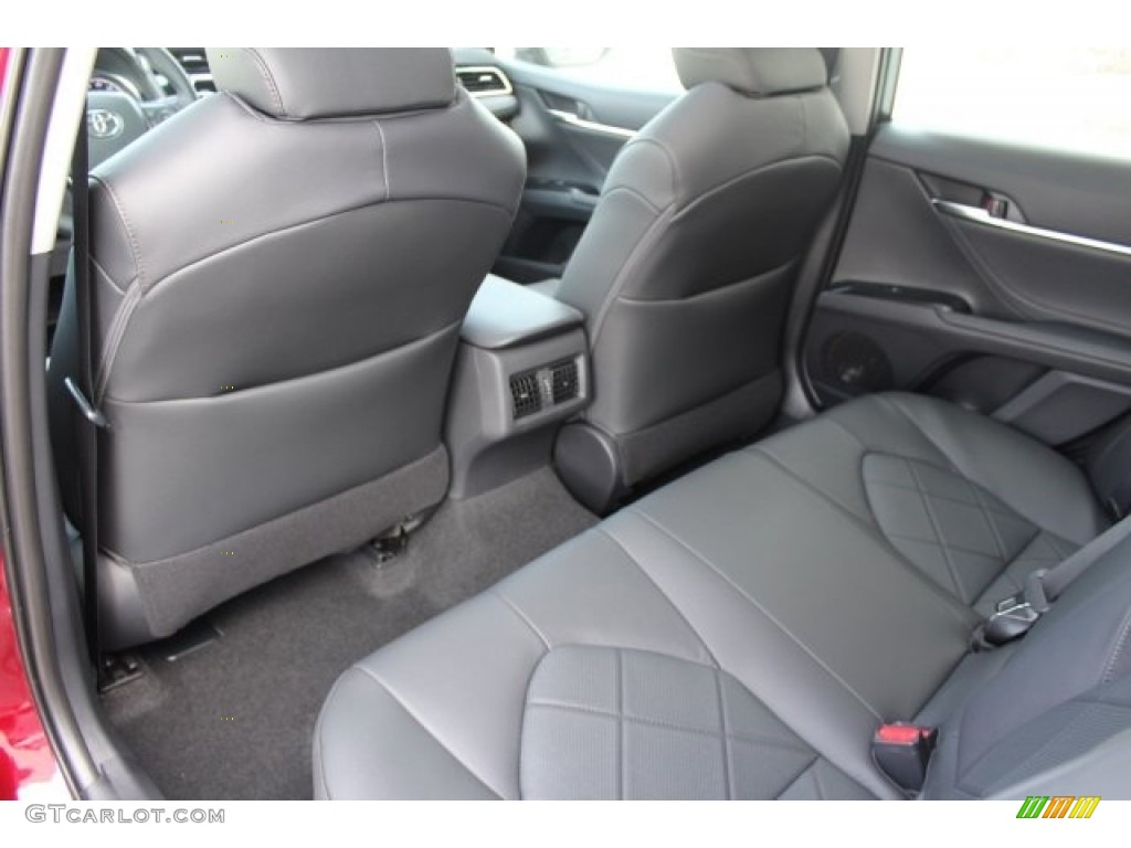 2018 Camry XLE V6 - Ruby Flare Pearl / Black photo #27