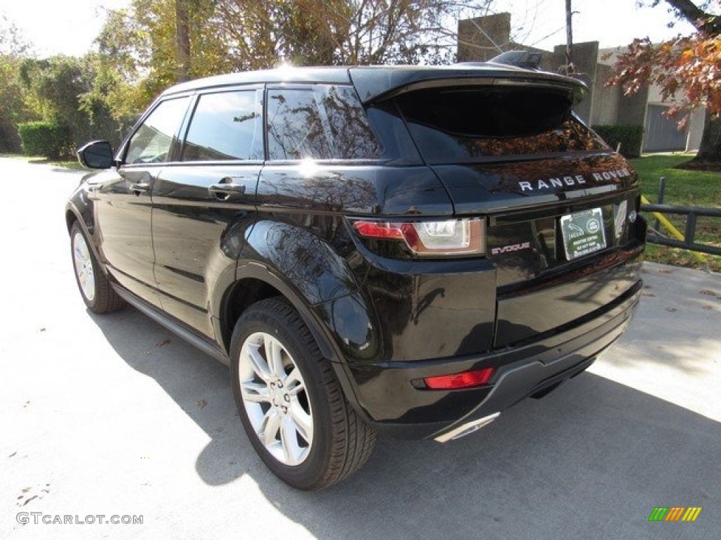 2018 Range Rover Evoque HSE Dynamic - Santorini Black / Ebony/Vintage Tan photo #12