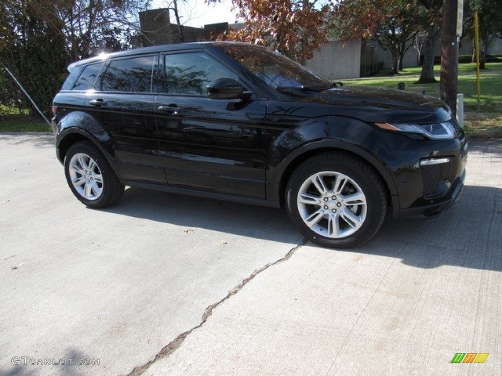 2018 Range Rover Evoque HSE Dynamic - Santorini Black / Ebony/Vintage Tan photo #1