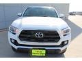 2017 Super White Toyota Tacoma SR5 Double Cab  photo #2